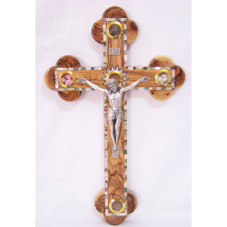 Mother of pearl crucifix
