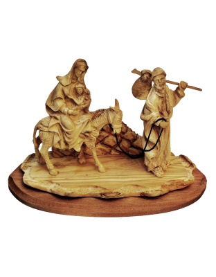 flight egypt statue