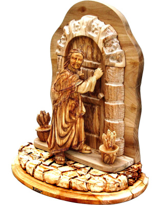 jesus christ knocking door