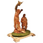 jesus baptism jordan river statue
