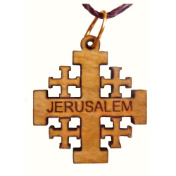 jerusalem cross necklace