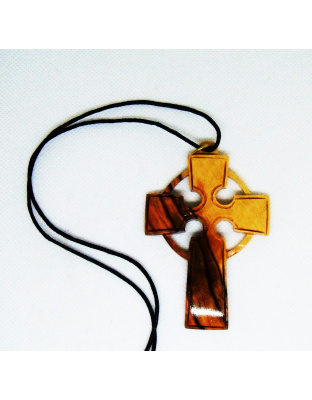 Celtic cross necklace