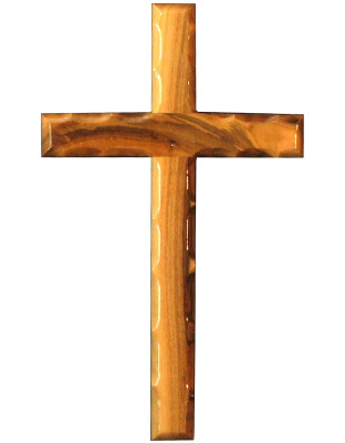 Large olive wood crosses